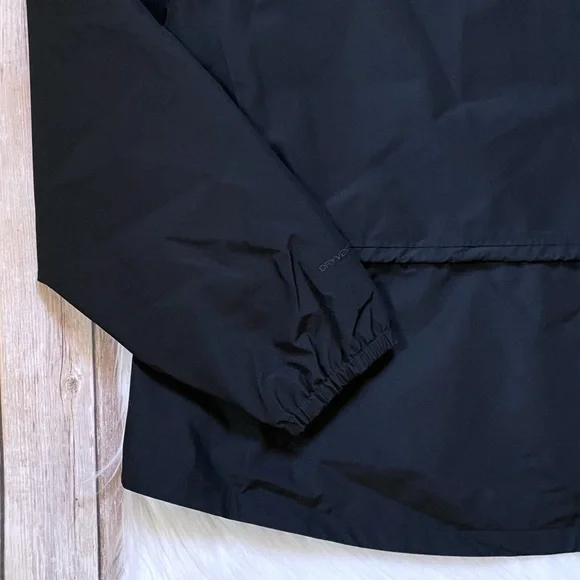 The North Face Women’s Plus Daybreak Rain Jacket In TNF Black